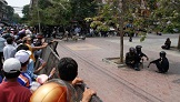 After blockade, unions plot next move