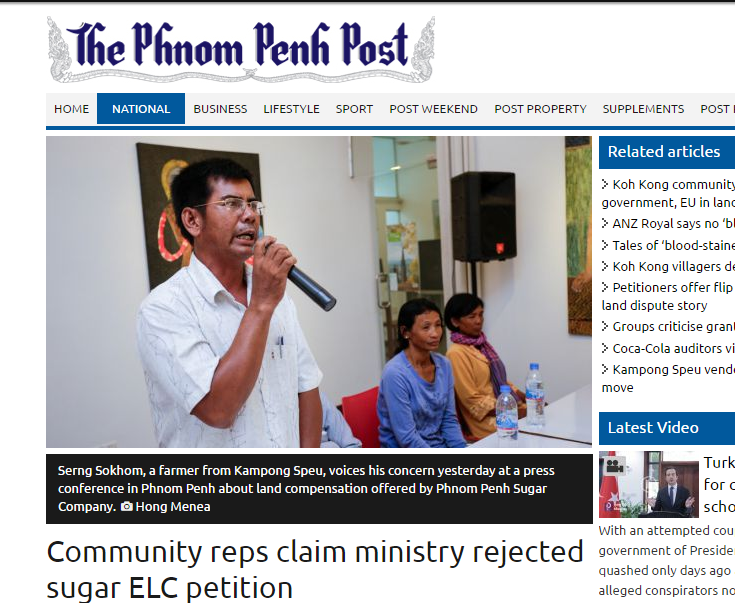 Community reps claim ministry rejected sugar ELC petition