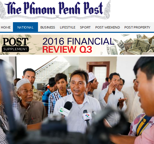 Kratie disputants pay visit to ministry