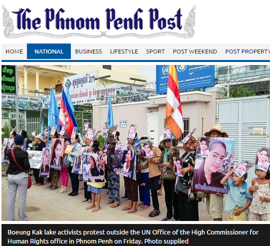 Boeung Kak activists fail to land meeting with rapporteur