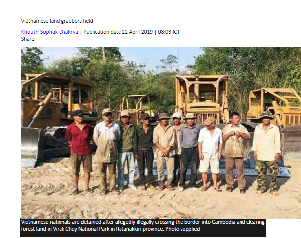 Vietnamese land-grabbers held