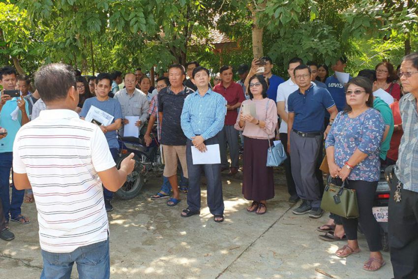 Protestors demand land titles