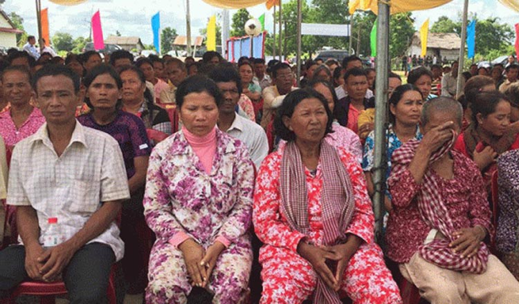 More than 200 families in Kratie to get land today