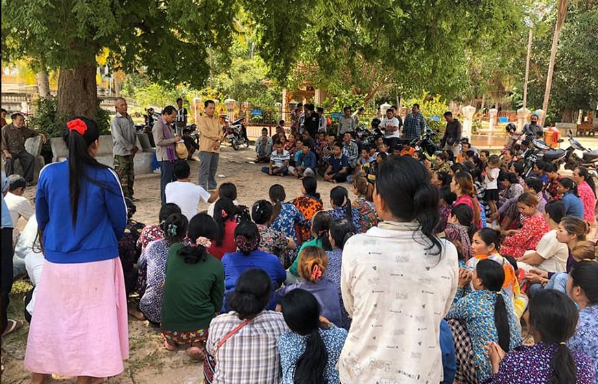 ពលរដ្ឋ​២​នាក់​នៅ​កំពង់ឆ្នាំង​ត្រូវ​អាជ្ញាធរ​ខេត្ត​ពោធិ៍សាត់​ចាប់​ខ្លួន​បន្ទាប់​ពី​តវ៉ា​រឿង​​ជម្លោះ​​ដី​ធ្លី​